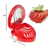 Fruktgrönsaksverktyg 1 st 2 st kök gadget jordgubbsskivare corer huller blad stam remover 230906