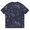 Homens camisetas designer 2023 primavera / verão nova moda de luxo casa peito cheio de estrelas impresso e feminino solto manga curta t-shirt xoft