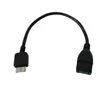 Standard USB 3.0 En kvinna till Micro B manlig OTG kort kabel
