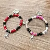 Charm Bracelets Halloween Spider Bracelet For Women Men Heart Couple Personality Bangles Festive Jewelry Accessories Gifts