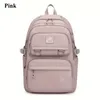 Backpacks Large Capacity Students Backpack Casual Waterproof Nylon Double Shoulder Bag Fashion Travel College 230906