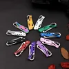 Outdoor Camping Self-Defense Folding Knife, Stainless Steel Carry-on Keychain Multifunctional Fruit Knife Tools 820U