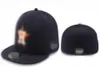 NEW Designer Size Classic Fitted caps Houston H Hat Baseball Hats Adult Baseball Team Men's and Women's Fully Closed Fitted Size 7-8 H3