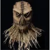 Parti Maskeleri 1 PC Haunted House Yaratıcı Simülasyon Korkuluk Şekli Korkunç Maske Cadılar Bayramı Partisi Cosplay Pography Prop Dekorasyon Maskesi 230905