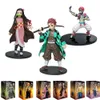 Figurines d'action Anime Kamado Tanjirou Nezuko Demon Slayer Figure Figurines d'action PVC Modèle Jouets Zenitsu Figurine Inosuke Kimetsu No Yaiba Figura 230905