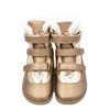 Laarzen TipsieToes Top Merk Barefoot Echt Leer Baby Peuter Meisje Jongen Kinderen Schoenen Voor Mode Winter Snowboots 230905