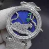 Orologio interamente in diamanti Orologi meccanici automatici da uomo per uomo 38MM Orologio da polso impermeabile in acciaio inossidabile Orologio da polso unisex di design aziendale