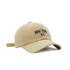 Ballkappen 1PCs YORK Wome's Cap für weibliche Männer Baseball Sport Sonnenhut Top Kpop Soft Snapback Retro Hip-Hop Baumwollhüte