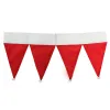 Christmas Rouge Christmas Santa Santa Cap Venture Valance Curtain Pennant Festival Festival Home Decor Christmas Home Decoration ZZ