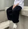 Pantalon femme Zoki Harajuku Streetwear Hip Hop Kaki Cargo Femmes Poches surdimensionnées BF Mode japonaise Pantalon large noir