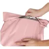 Storage Bags 50Pcs Pink Poly Mailer Waterproof Mailing Envelopes Self Seal Post Transport Thicken Courier Bag 16 Sizes 230906