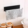 Storage Holders Racks 1pc Kitchen Carbon Steel Paper Towel Holder No Punch Household Hanger Rack 230906