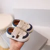 First Walkers DIMI SpringAutumn Baby Toddler Shoes Soft Breathable Microfiber Leather Infant Sneakers 0-3 Year Flat Walker Shoes 230906