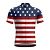T-shirts pour hommes hommes grands et grands été loisirs sport cyclisme vêtements mode 3D fête de l'indépendance coton à manches longues t-shirt