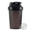 Kubki Sport Shaker Butelka 400 ml serwatkowa białko w proszku Butelka Sport Fitness Shaker Outdoor Przenośna plastikowa butelka napojów 230906