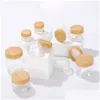 Packing Bottles Wholesale 5G 10G 15G 20G 30G 50G Frosted Glass Jar Face Cream Bottle Cosmetic Makeup Lotion Storage Container Jars D Otqpf