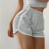 Shorts femininos coração impressão mulheres verão esportes casual cintura elástica calças para fitness correndo sólido pijama homewear 230906