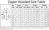 Men's Hoodies Fashion 3D Print Air Supply Band Zipper Hoodie Zip Up Hooded Sweatshirt Harajuku Hip Hop