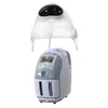 Machine faciale à oxygène LED PDT blanchissant le dôme facial à oxygène thérapie par Jet Peel Oxgen et dôme LED pour exfolier l'oxygène nourrir les lumières LED masque facial