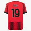 23 24 24 Koszulki piłkarskie Giroud Pulisic dla dorosłych 2023 2024 REBIC Theo Reijnders Kessie de Ketelaere Rafa Lea Football Shirts Milans Men Kit Kit Minformi