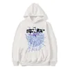 84rd 2023 Männer und Frauen Hoodies Mode Spider Web Sp5der 55555 Bettdecken Sets Hip Hop Sänger Gleiche Drucken Lose Sweatshirt für