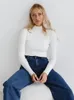 Pulls pour femmes Simple Slim Femmes Pull à col roulé Hiver Mode Pull Élastique Tricot Dames Jumper Casual Solide Femme Abricot Basic