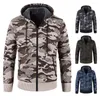 Vestes pour hommes Homme Manteau Cool Chaud À Capuche Hommes Veste Cardigan Doux Fermeture À Glissière Pour Un Usage Quotidien