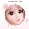 Poppen 30 cm pop make-up 3D ogen lang haar 16 BJD lichaam mooie prinses baby meisje 12 inch DIY speelgoed voor meisjes cadeau 230906
