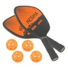 Squash Racquets Pickleball Paddles with Portable Carry Bag 4 Balls Comfort Grip Rackets Honeycomb Core Pickle Ball Paddles lightweight 230906