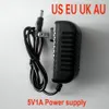 Adaptateur d'alimentation 5v 1a, vente d'usine, routeur décodeur intelligent, produits électroniques, alimentation à commutateur cc