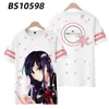 T-shirt da uomo Anime My Teen Romantic Comedy SNAFU Yukinoshita Yukino 3D Print Shirt Donna Uomo Estate Manica corta Divertente Tshirt Graphic Tees