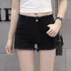 Frauen Shorts Fanshion Frühling Sommer Frauen Reißverschluss Gebürstet Denim Mädchen Niedrige Taille Tanz Mini Hosen Sexy Lady Bar Nachtclub Kleidung