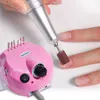 Set manicure per unghie 35000 giri/min Trapano elettrico Pedicure Tornio professionale Frese a basso rumore Kit di file 230906