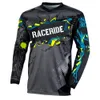 Chemises de cyclisme Tops RACERIDE Vêtements de course à manches longues T-shirt de cyclisme Mountain Downhill Bike DH VTT Offroad Motocross Jerseys en gros 230906