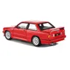 Diecast Model Car Bburago 1/24 Style M3 E30 1988 Alloy Model Car Luxury Vehicle Diecast Car Model Toy Coleção Clássica Decoração de Presente 230906