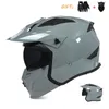 Motorhelmen Afneembare modulaire integraalhelm Motocross Racing Veiligheid Volwassen Enduro Rally Winddicht met binnenlens