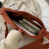 イブニングバッグシンプルなデザインレディースホーボスショルダーバッグソリッドカラー女性ナイロンメッセンジャーポータブル旅行電話ポーチジッパーハンドバッグ