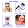 Face Care Devices 7 Colors Light Led Mask with Neck Whitening Skin Rejuvenation Therapy Machine Face Mask Skin Care Anti Acne Removal Mask 230905