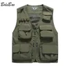 Gilets pour hommes Bolubao Gilet MultiPocket Mince Tendance Mesh Respirant Gilet détachable Alpinisme en plein air Pêche Casual Mâle 230905