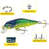 Köder lockt 1 Stück Mini-Wobbler Sinking Minnow Angelköder Bass-Kurbelköder Haken Tackle Kurbelköder 6 cm 4,5 g Pesca 230905