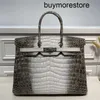 Women Himalayan Bags Bkns Handbag Sliver Hardware Crocodile Leather With Sliver Hardware 5a Handmade Women Fashion Genuine Shiny Arch Bead BK35 Piece HimalNW9D