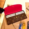 Luxurys Designer Wallet Fashion本物の革の長い短い財布折りたたみ財布かわいいコイン財布女性カードホルダーデザイナークロスボディバッグウォレットバッグトート