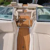 2007 Chaparral 210 SSI Swim Platform Cockpit Boat EVA Foam Teak Floor Pad Mat Backing Adhesive SeaDek Gatorstep Style Floor