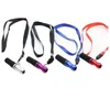 Hookah Mouthpiece Tips Hose Nozzle with Lanyard Hang Rope Strap Silicone Aluminum Shisha Water Pipe Mouthpieces