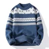 Herrenpullover Winter Kaschmirpullover Herren Kleidung Top -Qualität männlicher Pullover hält Warm Pull Homme Fashion Herren Schlank