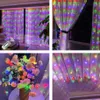 Party Decoration X Led Curtain Garland On The Window Usb String Lights Fairy Festoon With Remote Christmas Wedding Holiday For Home Dh1E8