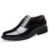 Chaussures habillées 2023 homme cuir fendu semelle en caoutchouc taille 48 bureau d'affaires mâle cuir 230905