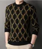 Outono e inverno masculino designer suéter masculino feminino moletom outono e inverno luxo de manga comprida pulôver suéter tamanho asiático M-4XL