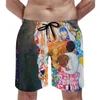 Męskie szorty Klimt Art Gym Summer Water Wężec II Casual Beach Men Sports Szybkie suszenie