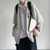 Camicie casual da uomo Camicia classica Mezza manica Accogliente colletto rovesciato Tempo libero Streetwear da uomo ad asciugatura rapida